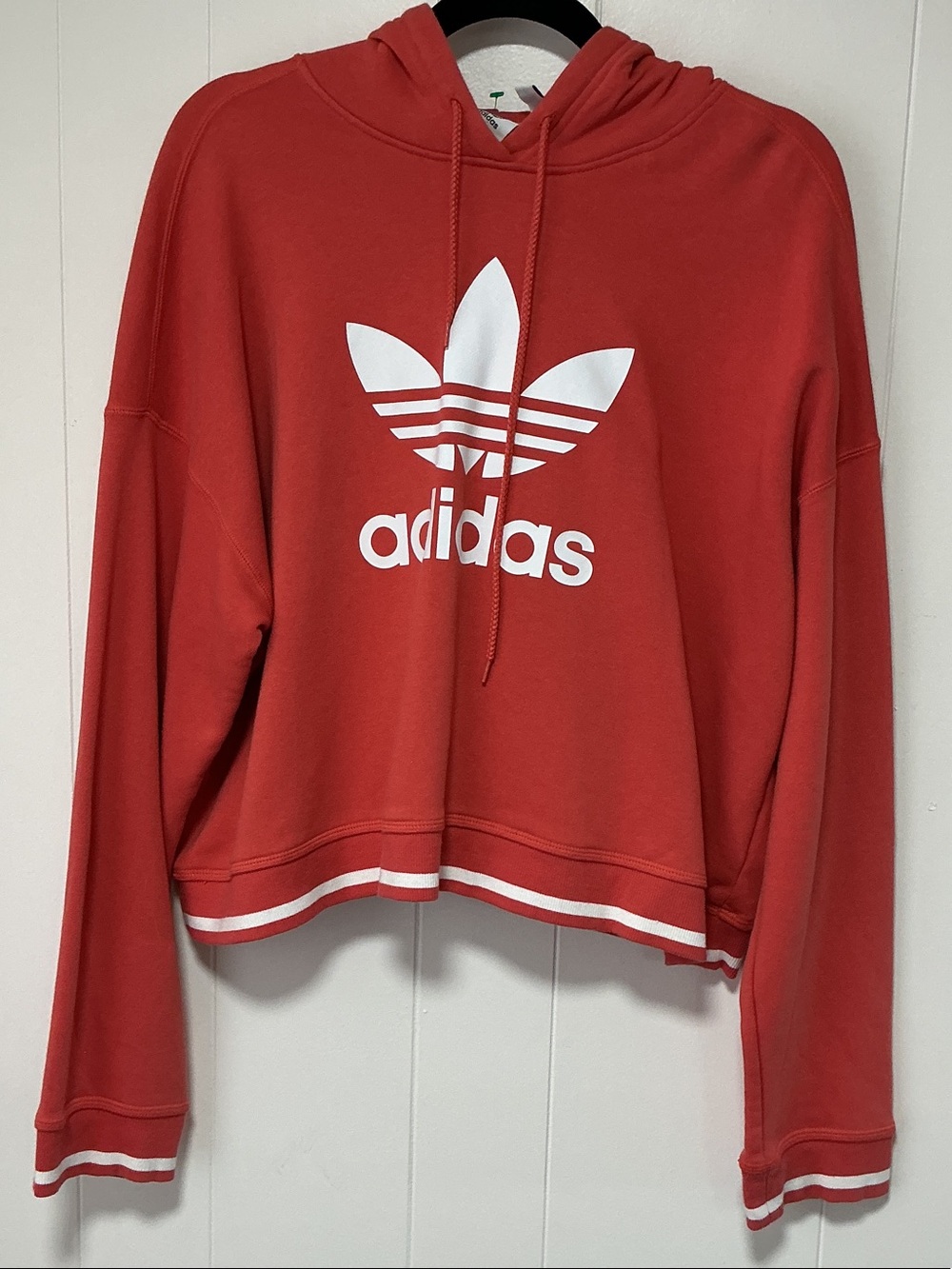 Adidas cropped hoodie NWOT